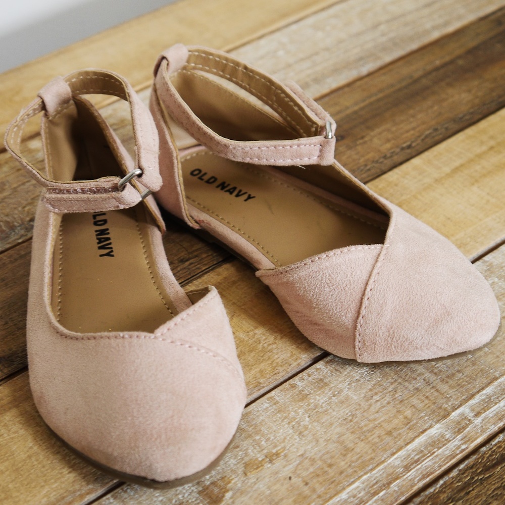 old navy suede flats